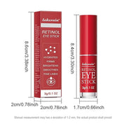 Retinol Eye Stick with Collagen,Hyaluronic Acid for Dark Circle, Wrinkles,Eye Balm Moisturizes Anti Aging,Visible Results ...
