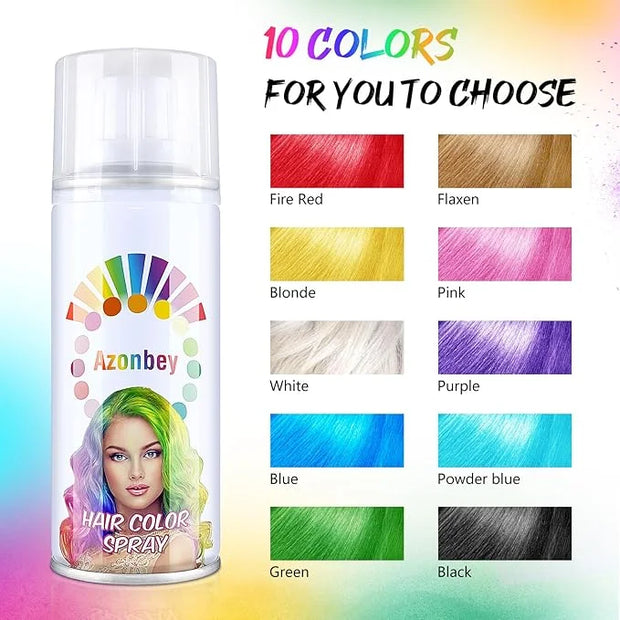 Temporary Hair Color Spray, Powder