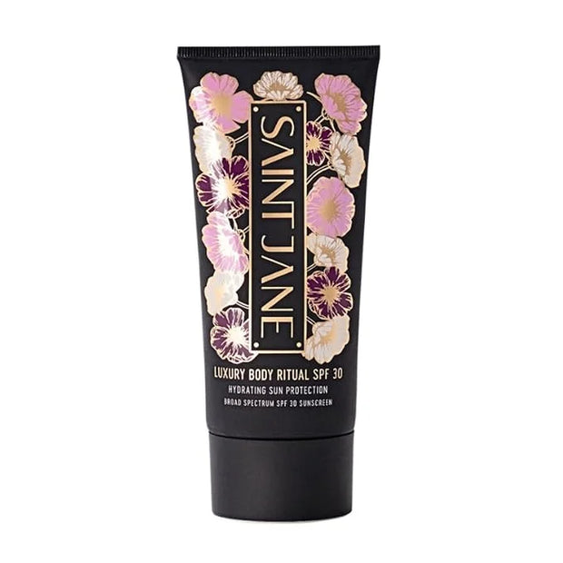 SAINT JANE - Body Sun Ritual - Skin Smoothing SPF 30 Mineral Sunscreen | Luxury, Floral-Infused, Clean Skincare (4 oz | 12...