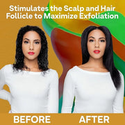 Colorproof Scalp Brush for Thinning Hair, Scalp Exfoliator Brush for Thicker-Looking Hair — Encourages Hair Growth & Remov...
