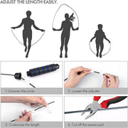 Jump Rope, Tangle-Free Rapid Speed Jumping Rope Cable - Product Image