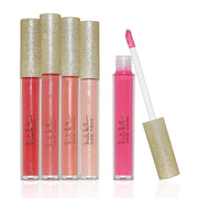 Nicole Miller Lip Gloss Collection Shimmery Glosses for Women and Girls Long Lasting Color Set with Rich Varied Colors, Na...