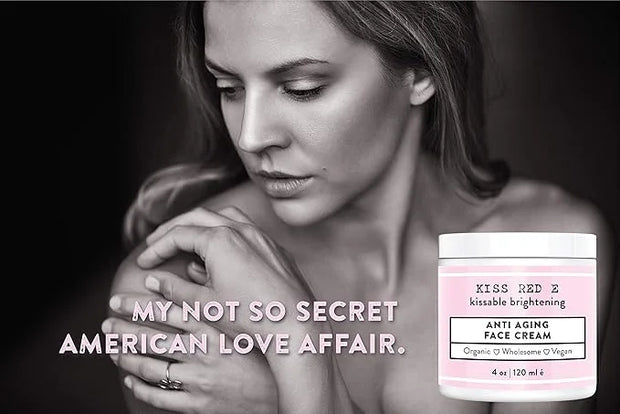 KissRedE Anti Aging Face Cream. Best Anti Wrinkle Cream Moisturizer For Face, Hands, Neck. Reduce Wrinkles, Fine Lines, Cr...