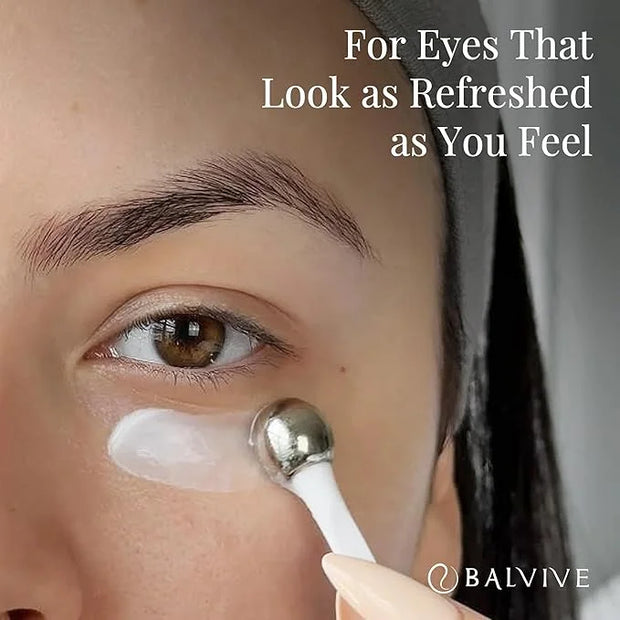 Eye Serum Treatment with Retinol, Caffeine & Multi-Peptides for Dark Circles, Puffiness, Wrinkles & Fine Lines - Hydrating...