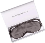 Silk Sleep Mask Light Blocking Luxury 100% Mulberry 19mm Silk Eye Mask Eye Cover Blindfold Ultra Soft Light & Comfy Anti A...