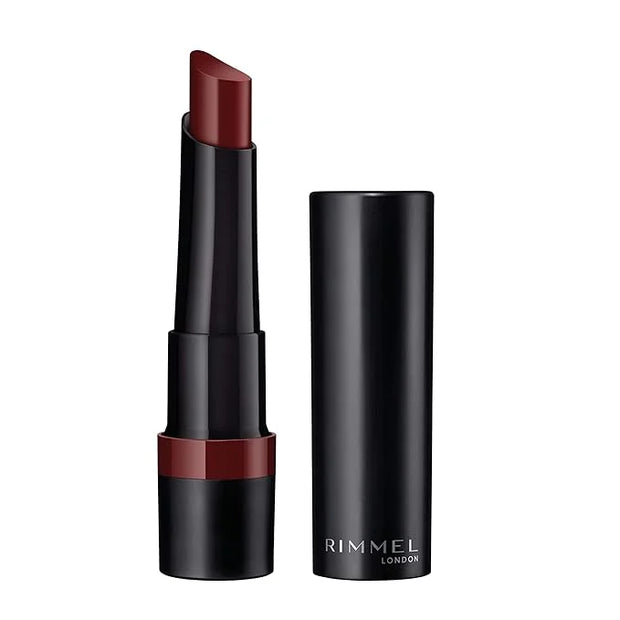 Rimmel Lasting Finish Matte Lipstick - All-Day Intense Lip Color with Exclusive Ruby and Diamond Complex - 560 Crimson Des...