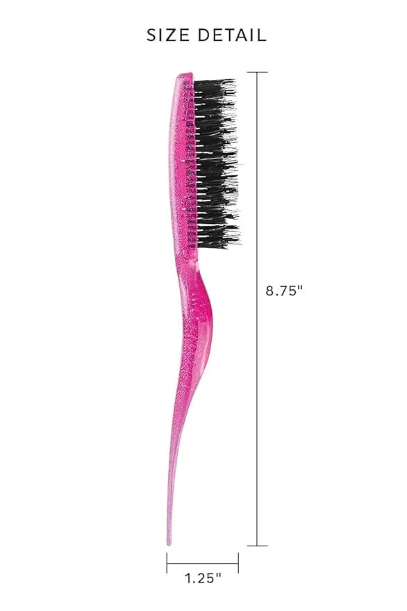 Cricket Amped Up Teasing Hair Brush - Adds Major Volume and Shine, Heat Resistant, Ideal for Slick Back Hair, Updos, and D...