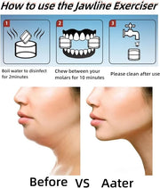 Jaw Exerciser for Men & Women 3 Resistance (6 PCS) - Product Image