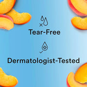 Suave Kids 3-in-1 Tear Free, Body Wash, Shampoo and Conditioners, Dermartologist Tested, Peach Pal, 28 Oz Pack of 4 - Prod...