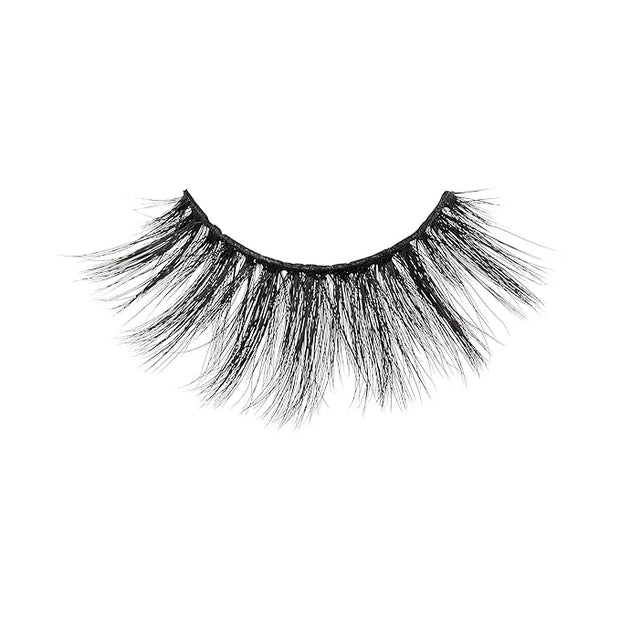 KISS Lash Couture Matte Black Faux Mink Eyelashes Multipack, Matte Cheviot, Black, Natural Looking, Cruelty-Free & Vegan, ...
