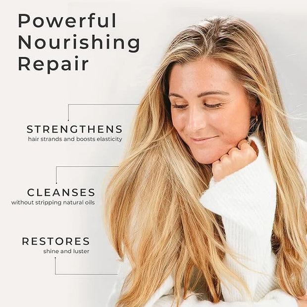 CIBU Repair + Protect Conditioner 30003 Restores Damaged Dry Hair Protects From Breakage Safe for Color-Treated Hair 11.83...