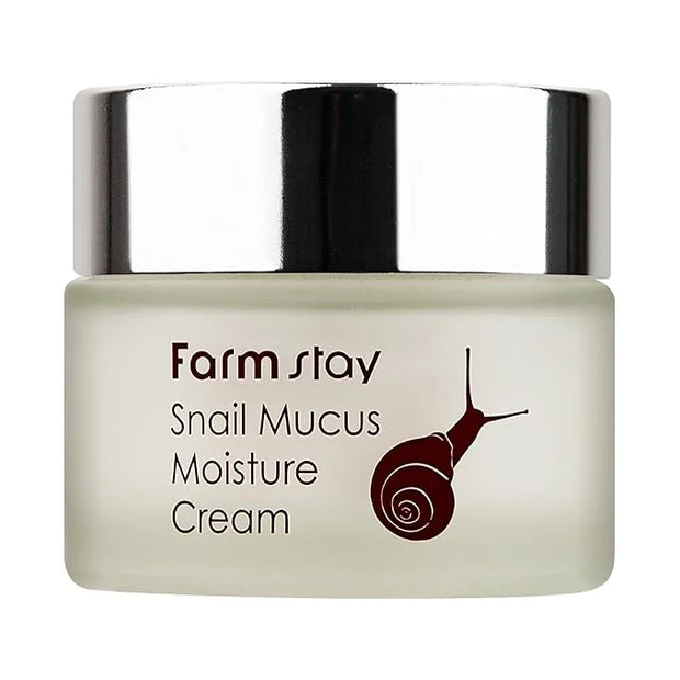 FARMSTAY Snail Mucus Moisture Cream - Snail Mucin Cream Daily Moisturizer - With Snail Mucus Filtrate and Hyaluronic Acid ...