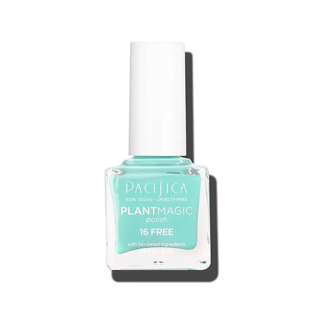 Pacifica Natural Nail Polish – Plant Magic Light Blue Nail Polish - Plant Based, Non-Toxic & Clinically Tested - Lasting C...