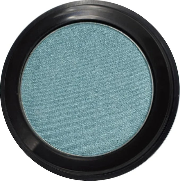 Sheer Aqua Shimmering Teal Blue Green Pressed Powder Single Vegan Eyeshadow; Talc, Paraben & Cruelty Free - Product Image