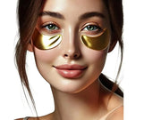 eye mask, collagen skin care products, eye patches for puffy eyes, eye masks for dark circles and puffiness, and 24k gold ...