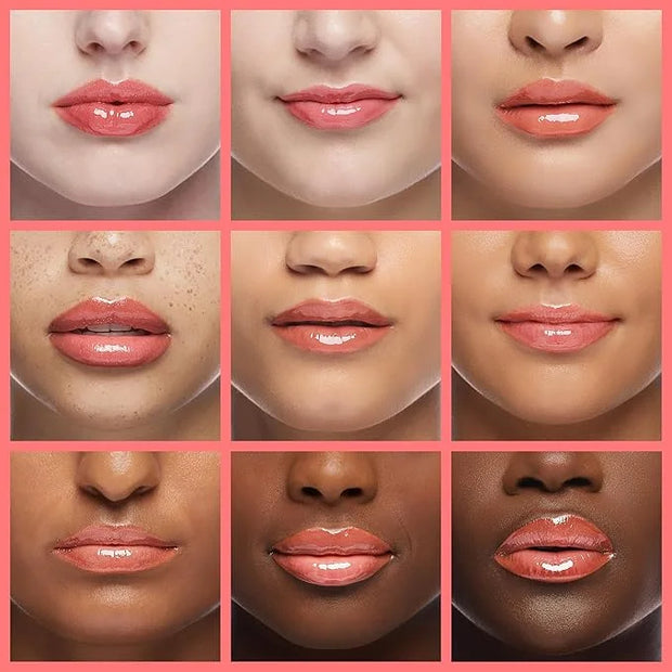 Maybelline New York Lifter Gloss Hydrating Lip Gloss with Hyaluronic Acid, Peach Ring, Sheer Peach, 1 Count - Product Image