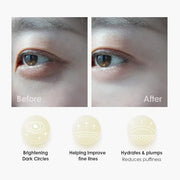Sweet Dreams Collagen Glow Gold Eye Masks l Under Eye Patches for Beauty & Self Care Wrinkle Patches l Puffy Eyes and Dark...