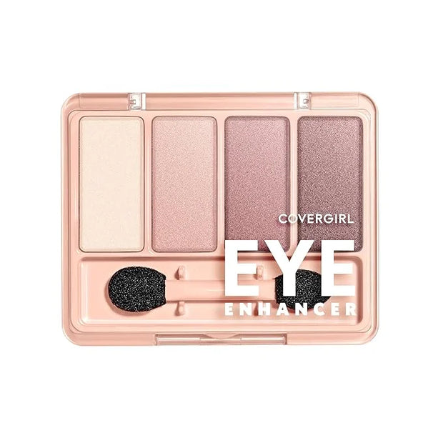 COVERGIRL - Eye Enhancers 4-Kit Eyeshadow, silky, sheer formula, double ended applicator, 100% Cruelty-free - Product Image