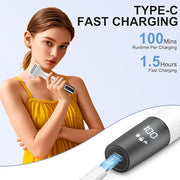 5 in 1 Bikini Trimmer for Women - Electric Razors for Women, Cordless Rechargeable Electric Shaver, IPX7 Waterproof Wet Dr...