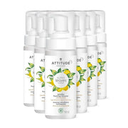 ATTITUDE Micellar Foaming Facial Cleanser, EWG Verified, Dermatologically Tested, Plant and Mineral-Based, Vegan, Lemon Le...