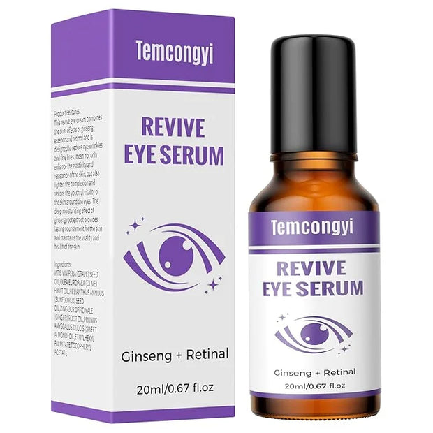 Eye Face Serum, Firming Anti-Wrinkle Serum, Reduces Eye Bags, Dark Circles, with Vitamin E, Helps Anti-Aging Eye Serum, 0....