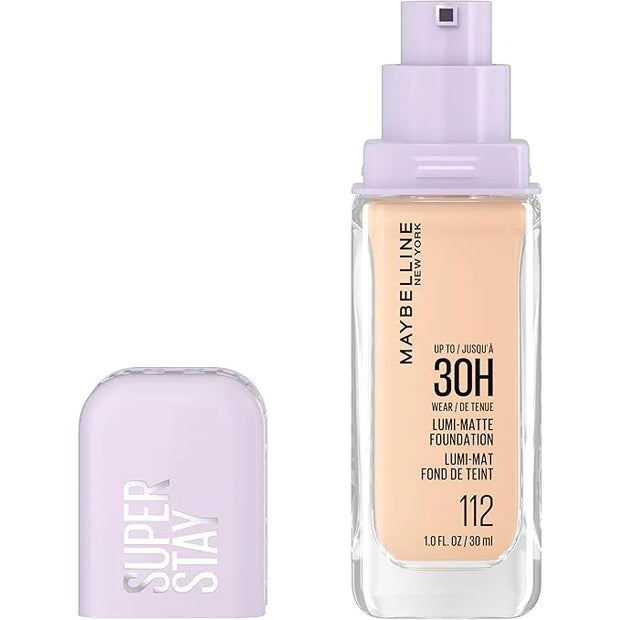 Maybelline Super Stay Lumi-Matte Foundation, Lightweight and Buildable Full Coverage Foundation Makeup For Up To 30HR Wear...