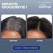 Clairol Root Touch-Up by Nice'n Easy Permanent Hair Dye, 5G Medium Golden Brown Hair Color, Pack of 2 - Product Image