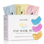 Under Eye Patches Gold and Hyaluronic Acid for puffy eyes,Rose Eye Masks for Dark Circles and Puffiness skin care Smooth W...