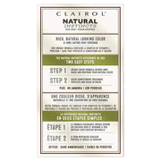 Clairol Natural Instincts Semi-Permanent Hair Dye for Men, M9 Light Brown Hair Color, Pack of 3 - Product Image