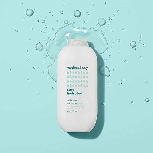 Method Body Wash, Stay Hydrated, Paraben and Phthalate Free, 18 oz (Pack of 6) - Product Image