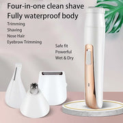 Womens Electric Razor, Face Shaver, Facial Hair Remover, Electric Bikini Trimmers for Legs, Travel Razor for Eyebrow Ear N...