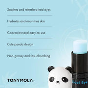 TONYMOLY Panda's Dream So Cool Eye Cream, Korean Skin Care Eye Cream Stick, Soothes, Hydrates & Refresh Eyes - Product Image
