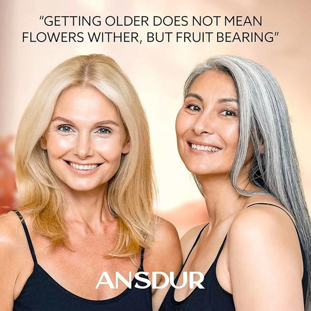 ANSDUR Super Vitamin C Serum for Women over 70: Hyaluronic Acid Serum for Face, Dark Spot Remover and Wrinkle Reduction - ...
