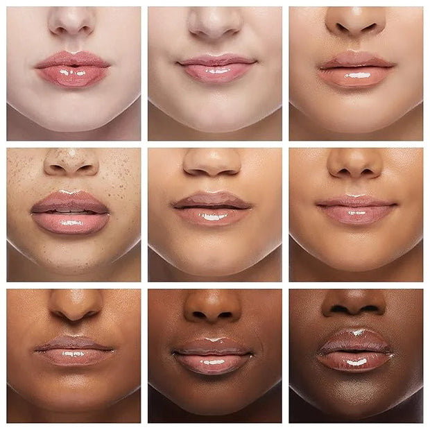 Ruby Kisses Broadway Vita-Lip Clear Lip Gloss (10 Pack), Ultra-Hydrating & Soothing Formula with Vitamins, High-Shine Non-...