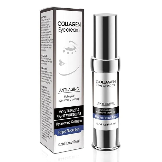 Eye Cream, Collagen Eye Stick,Under Eye Cream Anti Aging, Moisturizing Eye Balm Reduces Wrinkles Fine Lines Dark Circles, ...