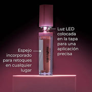 MCoBeauty LipLights Shine Gloss, Marshmallow, Soft Pink Shine for Irresistible Lips, Vegan, Cruelty Free Cosmetics - Produ...