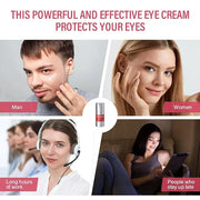 Retinol Eye Cream for Dark Circles and Puffiness, Anti Aging Under Eye Cream Reduce Wrinkles Fine Lines, with Collagen and...