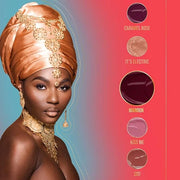 Juvia's Place Lip Gloss Reflect Maroon, Long Lasting Hydrating The Reds & Berries 0.16 oz - Product Image
