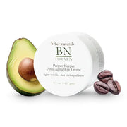 Bee Naturals Peeper Keeper Men’s Eye Crème 0.5 oz – Hydrating Eye Cream with Peptides & Caffeine – Reduces Appearance of P...