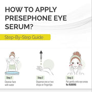 Persephone Eye Serum Oil | Sacha Inchi Oil, Bisabolol and Vitamin C & E | Eye Serum for Wrinkles, Finelines and Dark Circl...