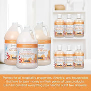 Ginger Lily Farms Botanicals Hospitality Kit, Coco Mango, 9-Pc Set Includes Shampoo, Conditioner & Body Wash, 100% Vegan &...