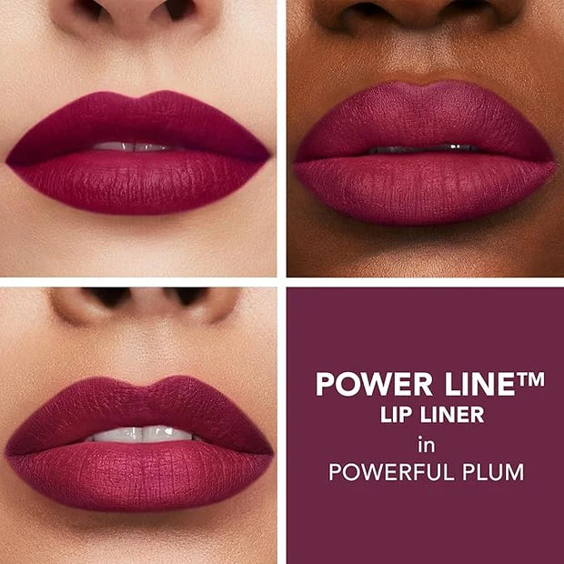 Buxom Full On Glossy Lip Oil in Berry Blast Power Line Plumping Lip Liner in Powerful Plum - Product Image