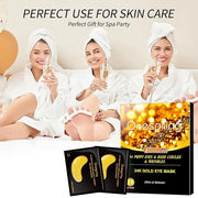 Under Eye Patches (24 Pairs) - Gifts for Women - Golden Under Eye Mask for Dark Circles, Puffiness & Wrinkles, Eye Gels Pa...