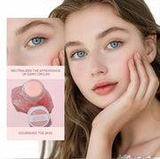 4 Colors Under Eye Brightener, Conceal & Brighten Dark Circles, Nourishing Waterproof Under Eye Cream Pot Concealer Full C...