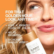 Pacifica Sunny Glow Liquid Face Bronzer Drops - Face Makeup Bronzing For Face & Cheeks for Instant Sun-Kissed Glow - Vitam...