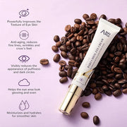 ANAI RUI Caffeine Bakuchiol Firming Eye Cream, Retinol & Peptide Eye Cream for Dark Circles, Puffiness, Wrinkles, Bakuchio...