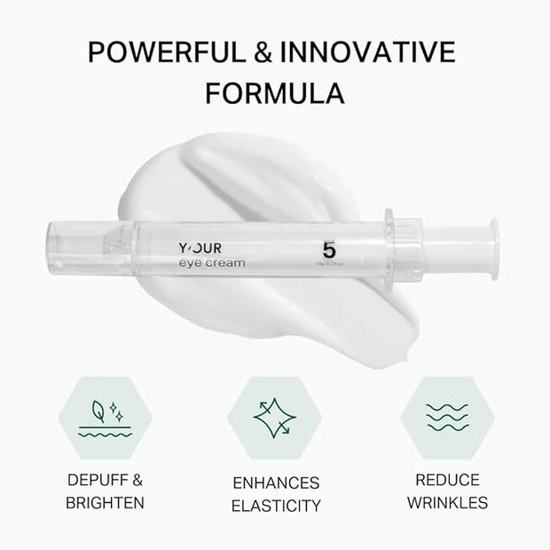 Y’OUR Retinol Brightening Eye Cream: Anti-Aging for Dark Circles & Puffiness; Removes Under Eye Bags; Ultimate Repair for ...