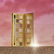 Sigma Beauty Ambiance Eyeshadow Palette | Luminous, Neutral and Gold Shades | Summer Vibes, Mirror Included - Product Image