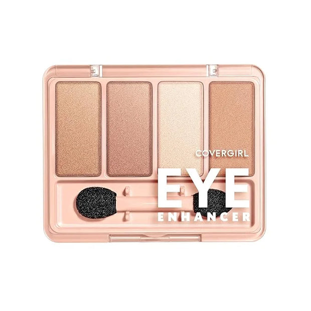 COVERGIRL - Eye Enhancers 4-Kit Eyeshadow, silky, sheer formula, double ended applicator, 100% Cruelty-free - Product Image