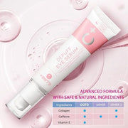 Caffeine Eye Cream Serum For Dark Circles and Puffiness, Eye Bag Treatment for Men & Women, Caffeine, Collagen, Vitamin E,...